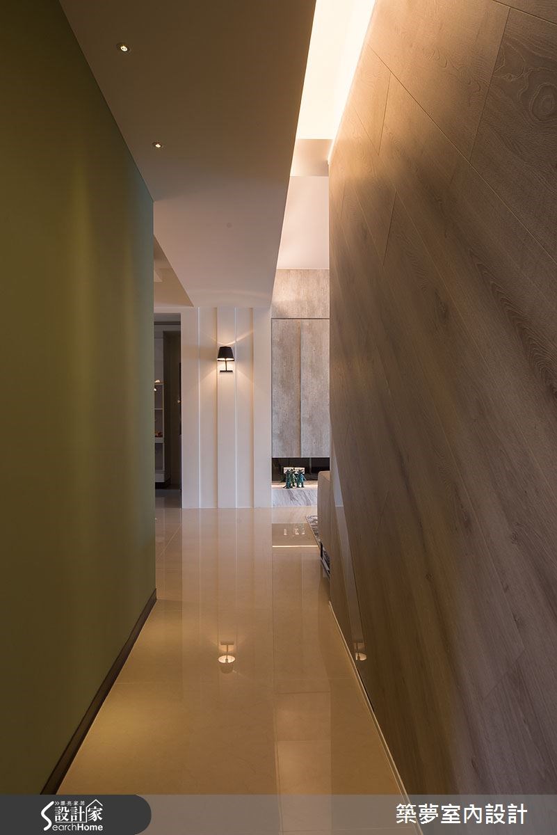 45坪新成屋(5年以下)＿人文禪風走廊案例圖片＿築夢室內設計＿築夢_02之1
