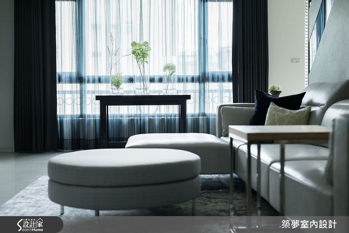 45坪新成屋(5年以下)＿人文禪風客廳案例圖片＿築夢室內設計＿築夢_02之3