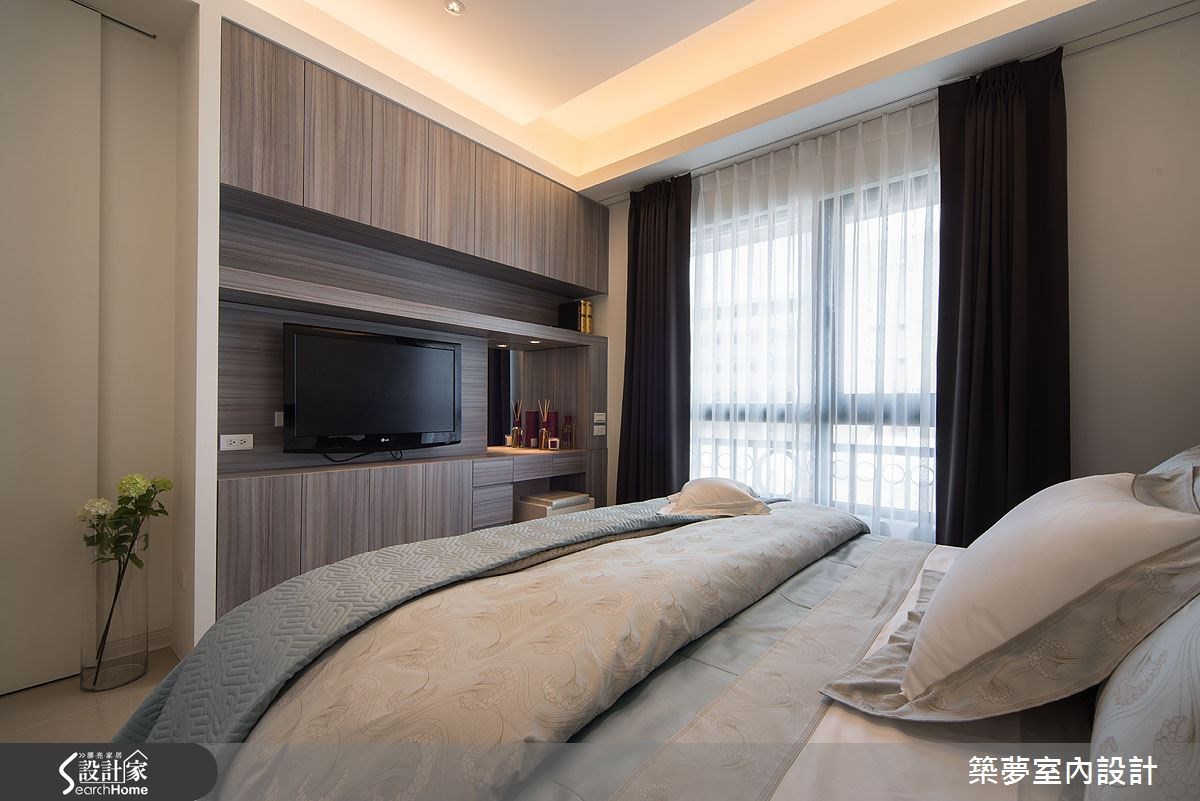 45坪新成屋(5年以下)＿人文禪風臥室案例圖片＿築夢室內設計＿築夢_02之25