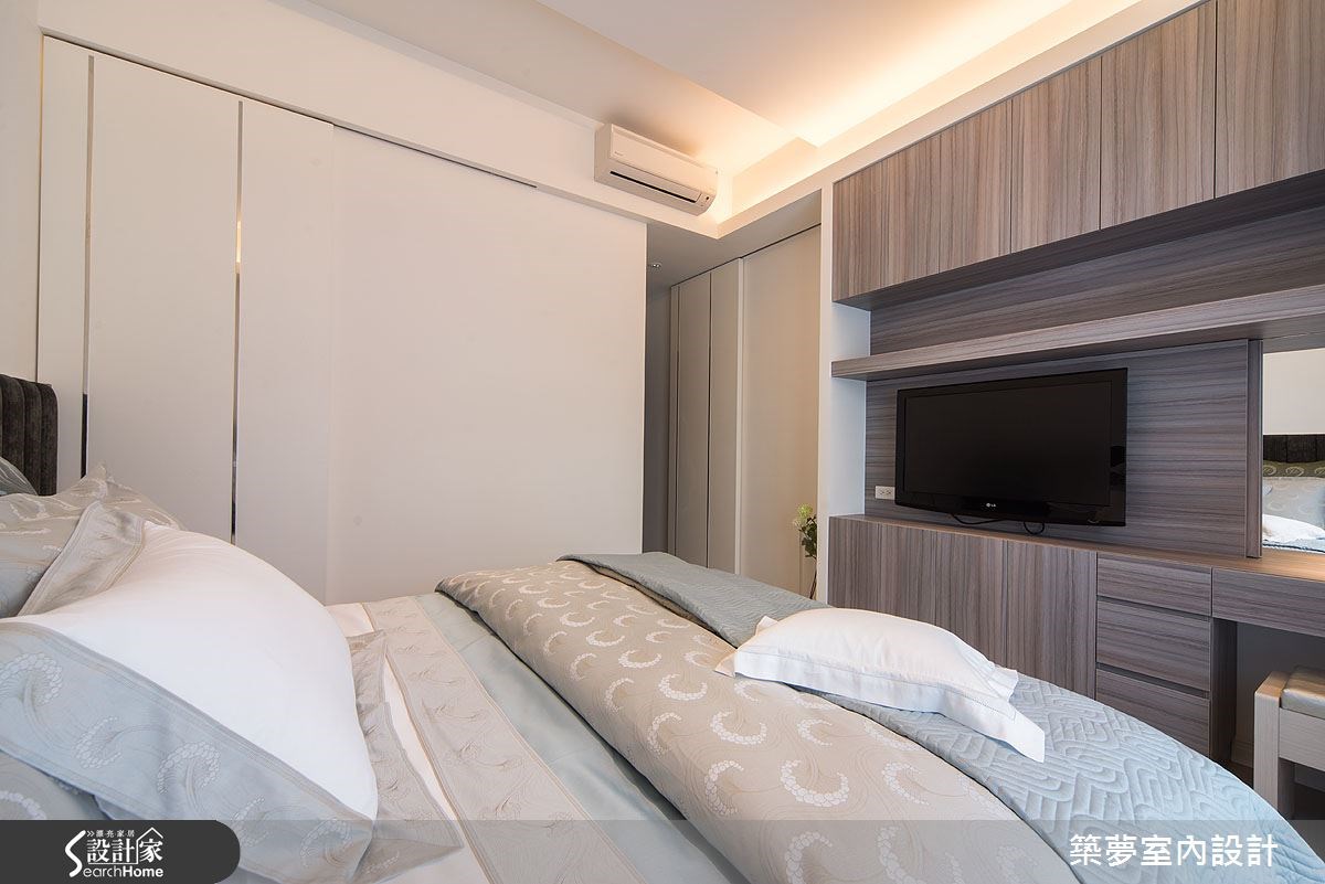 45坪新成屋(5年以下)＿人文禪風臥室案例圖片＿築夢室內設計＿築夢_02之27