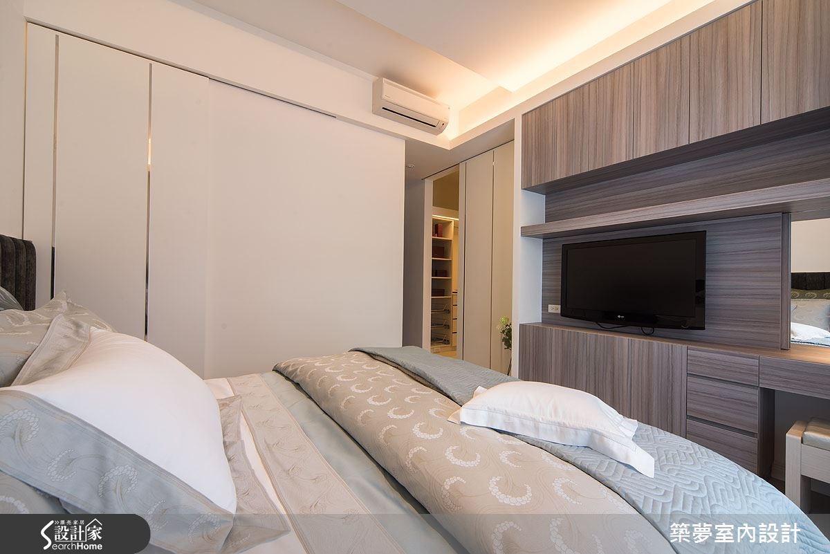 45坪新成屋(5年以下)＿人文禪風臥室案例圖片＿築夢室內設計＿築夢_02之28
