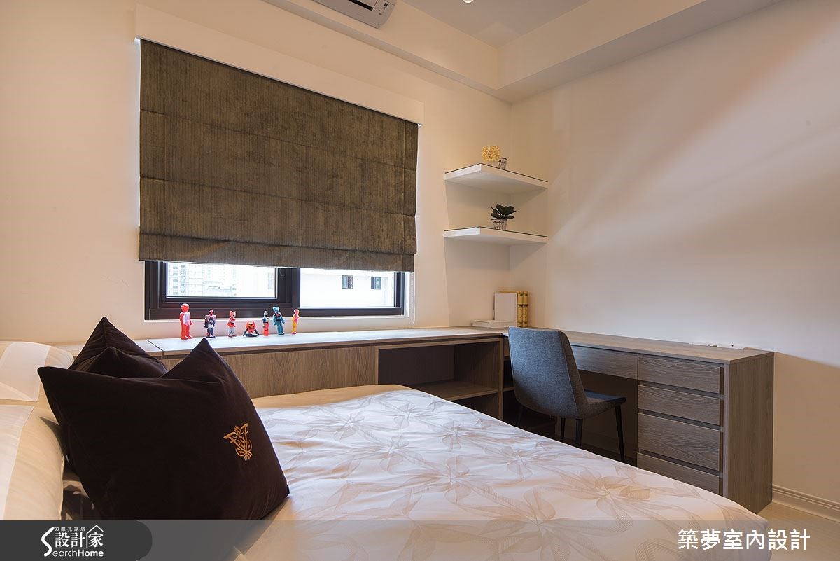 45坪新成屋(5年以下)＿人文禪風臥室案例圖片＿築夢室內設計＿築夢_02之38