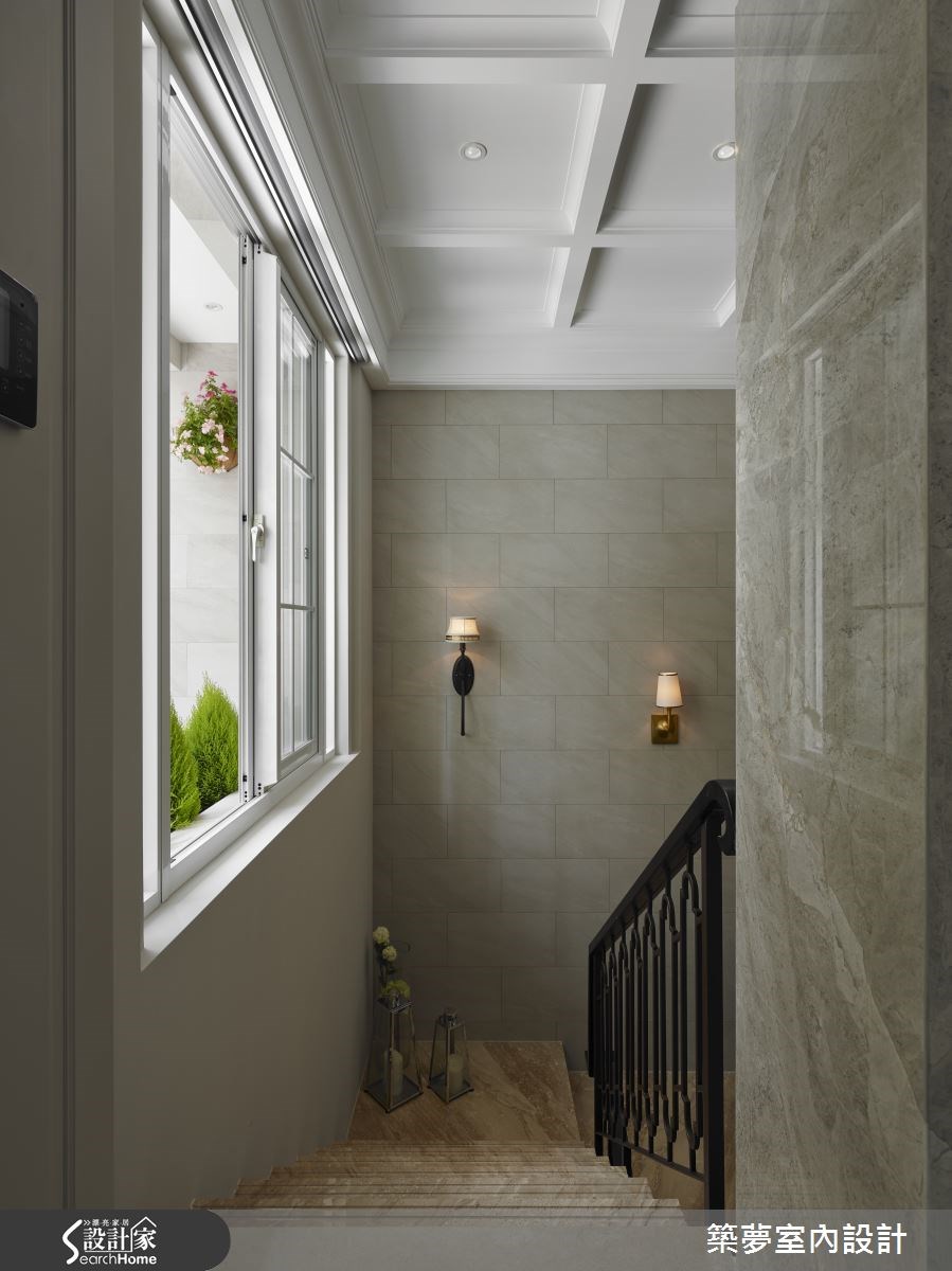 80坪老屋(16~30年)＿新古典樓梯案例圖片＿築夢室內設計＿築夢_03之16