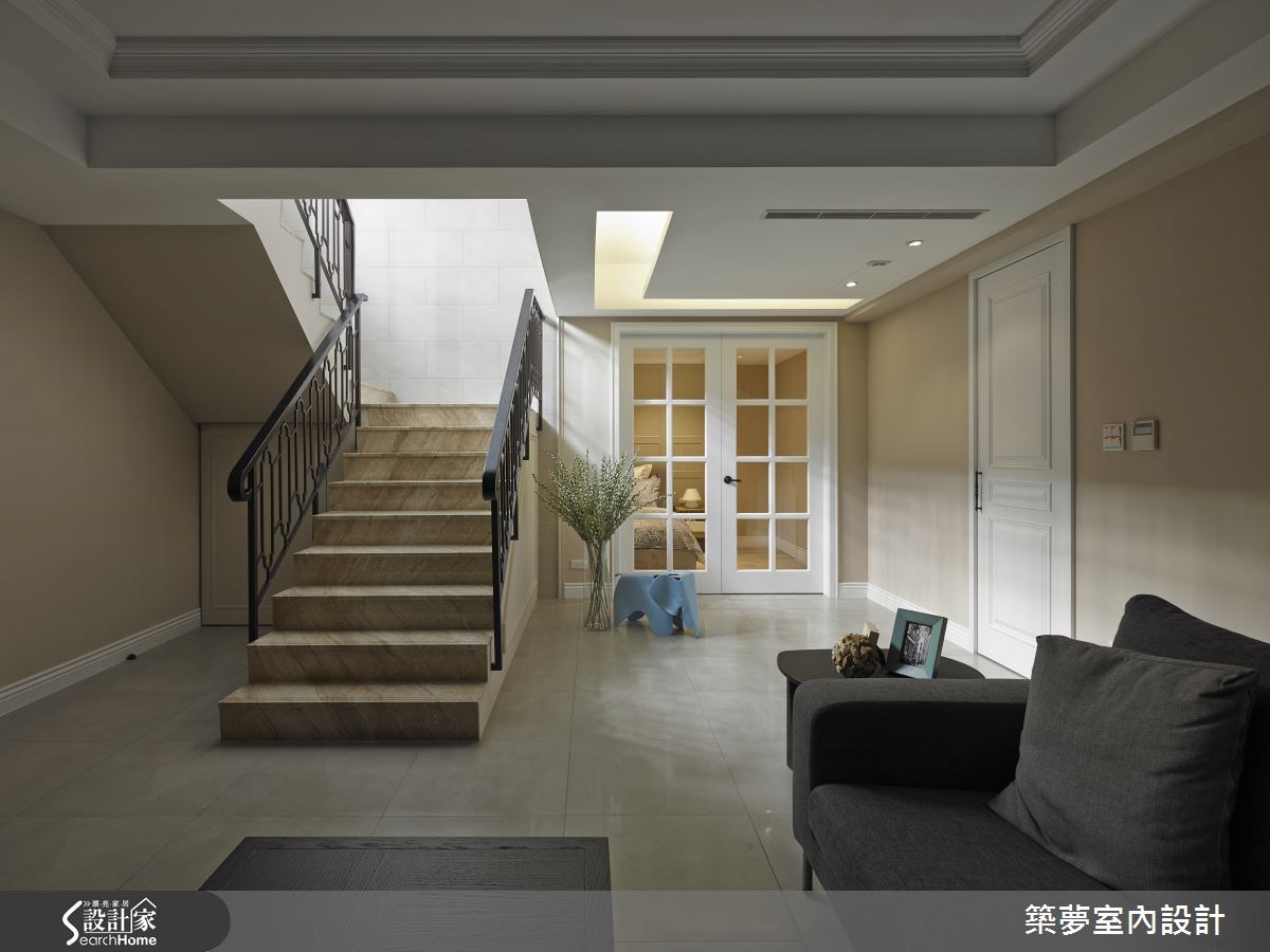 80坪老屋(16~30年)＿新古典樓梯案例圖片＿築夢室內設計＿築夢_03之18