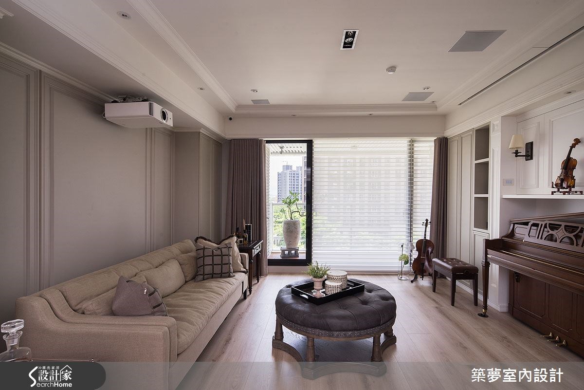 40坪老屋(16~30年)＿新古典客廳案例圖片＿築夢室內設計＿築夢_04之4