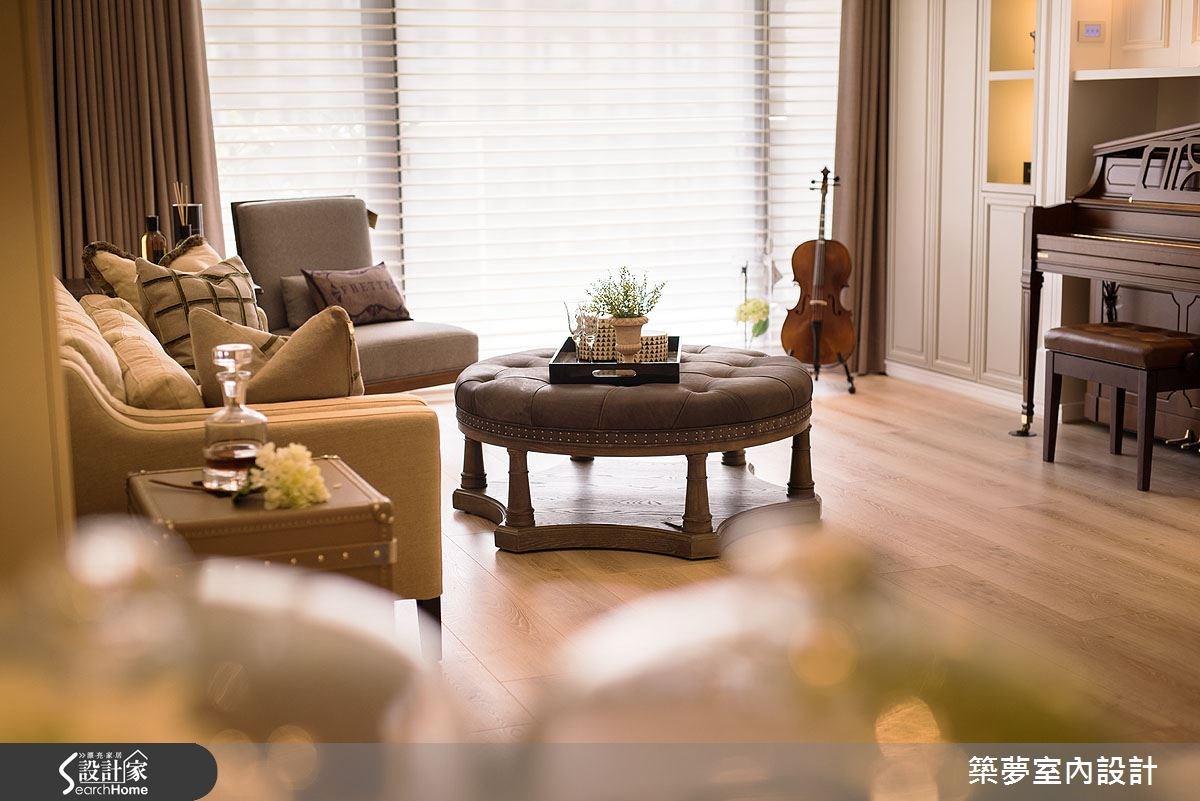 40坪老屋(16~30年)＿新古典客廳案例圖片＿築夢室內設計＿築夢_04之6