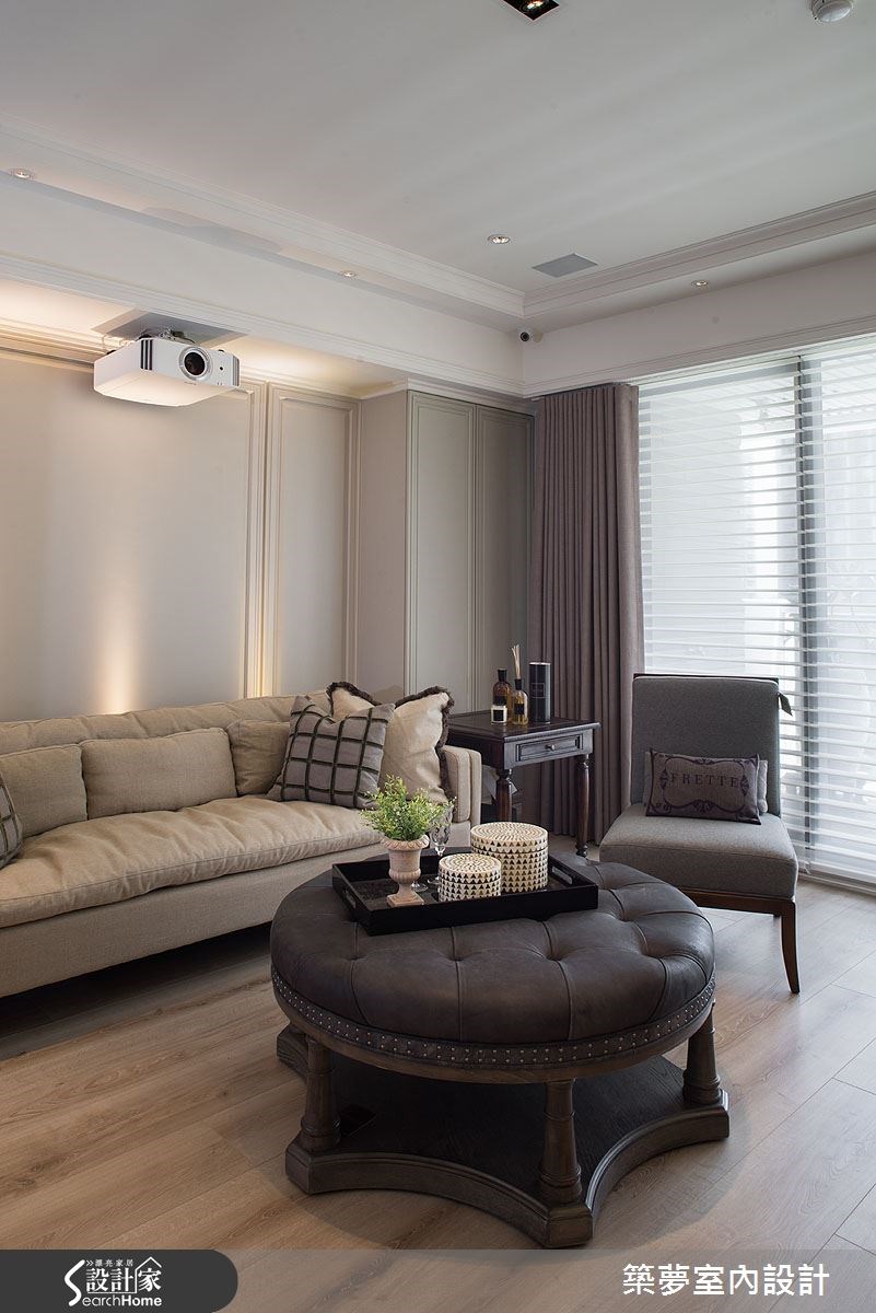 40坪老屋(16~30年)＿新古典客廳案例圖片＿築夢室內設計＿築夢_04之9