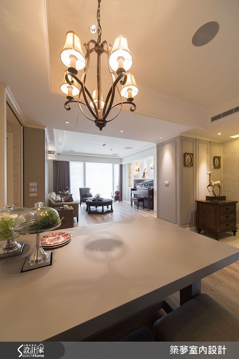 40坪老屋(16~30年)＿新古典餐廳案例圖片＿築夢室內設計＿築夢_04之14
