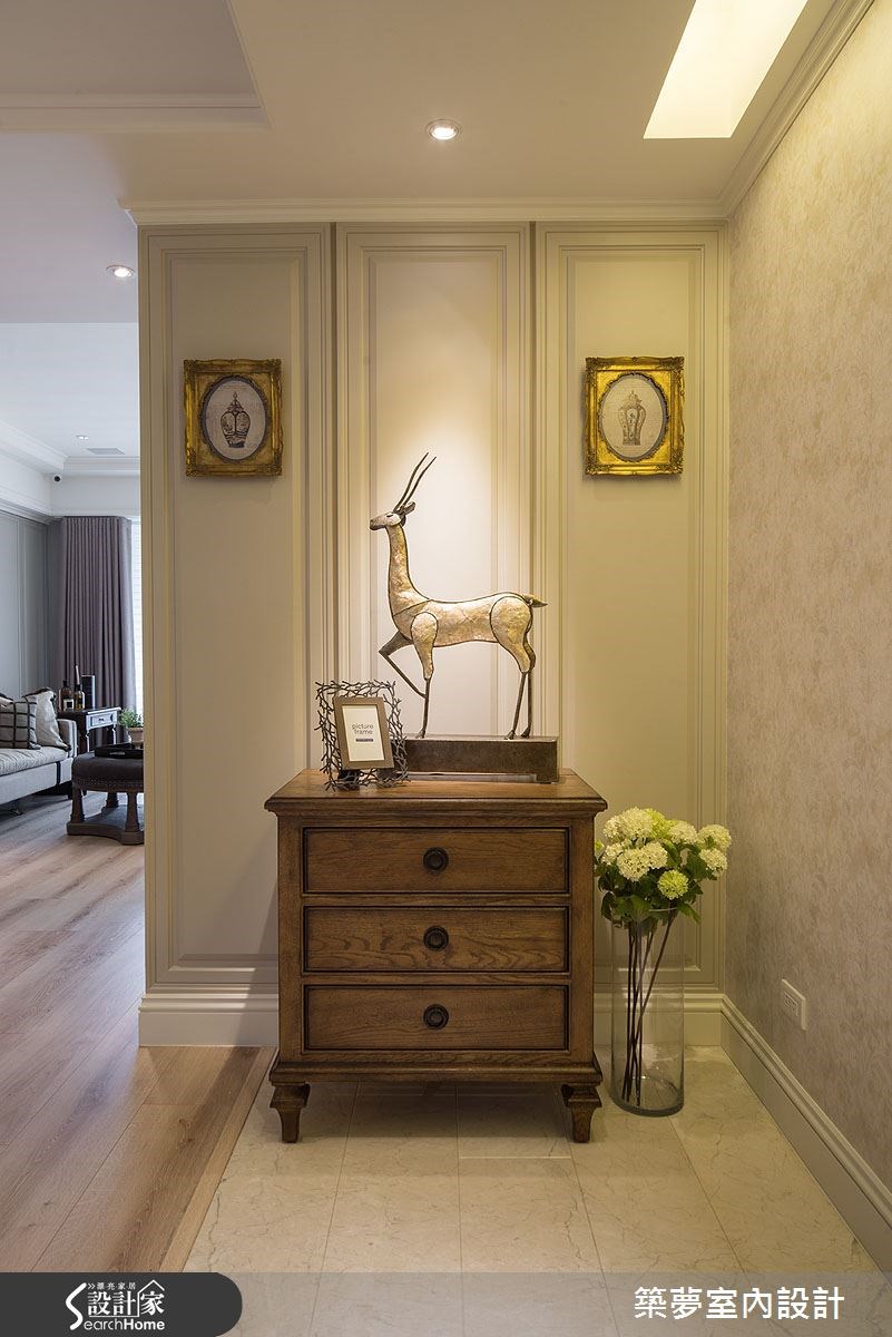 40坪老屋(16~30年)＿新古典玄關案例圖片＿築夢室內設計＿築夢_04之21