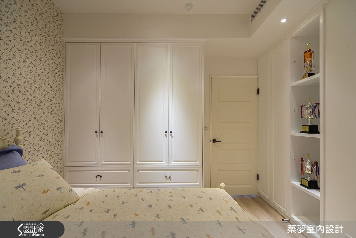 40坪老屋(16~30年)＿新古典臥室案例圖片＿築夢室內設計＿築夢_04之44