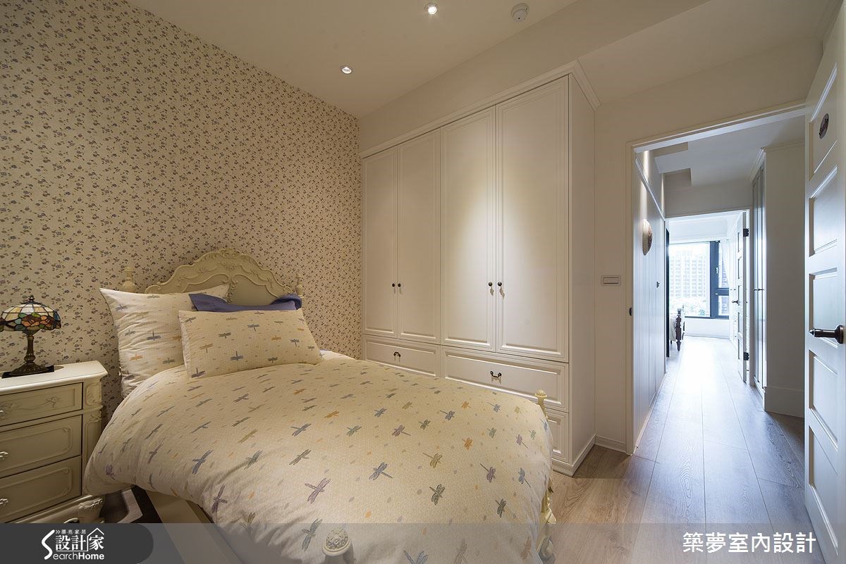 40坪老屋(16~30年)＿新古典臥室走廊案例圖片＿築夢室內設計＿築夢_04之45