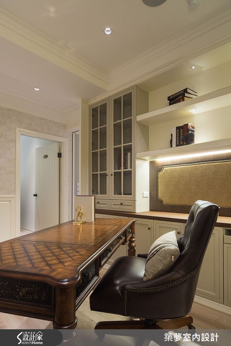 40坪老屋(16~30年)＿新古典書房案例圖片＿築夢室內設計＿築夢_04之48