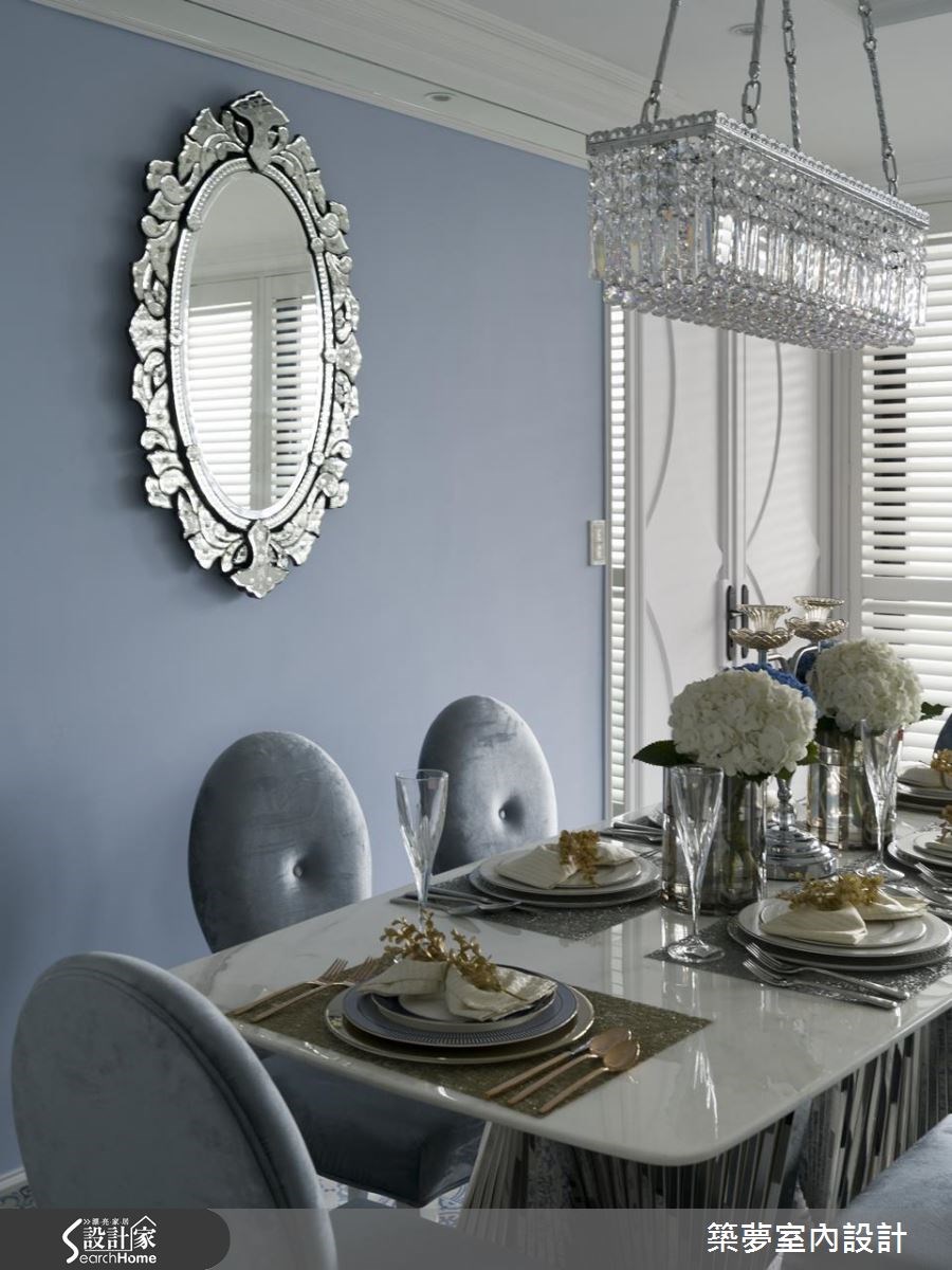 60坪新成屋(5年以下)＿新古典餐廳案例圖片＿築夢室內設計＿築夢_07之14