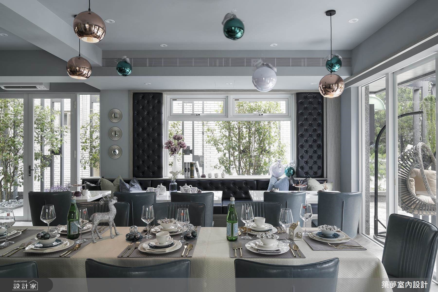 100坪老屋(16~30年)＿混搭風餐廳案例圖片＿築夢室內設計＿築夢_09之12