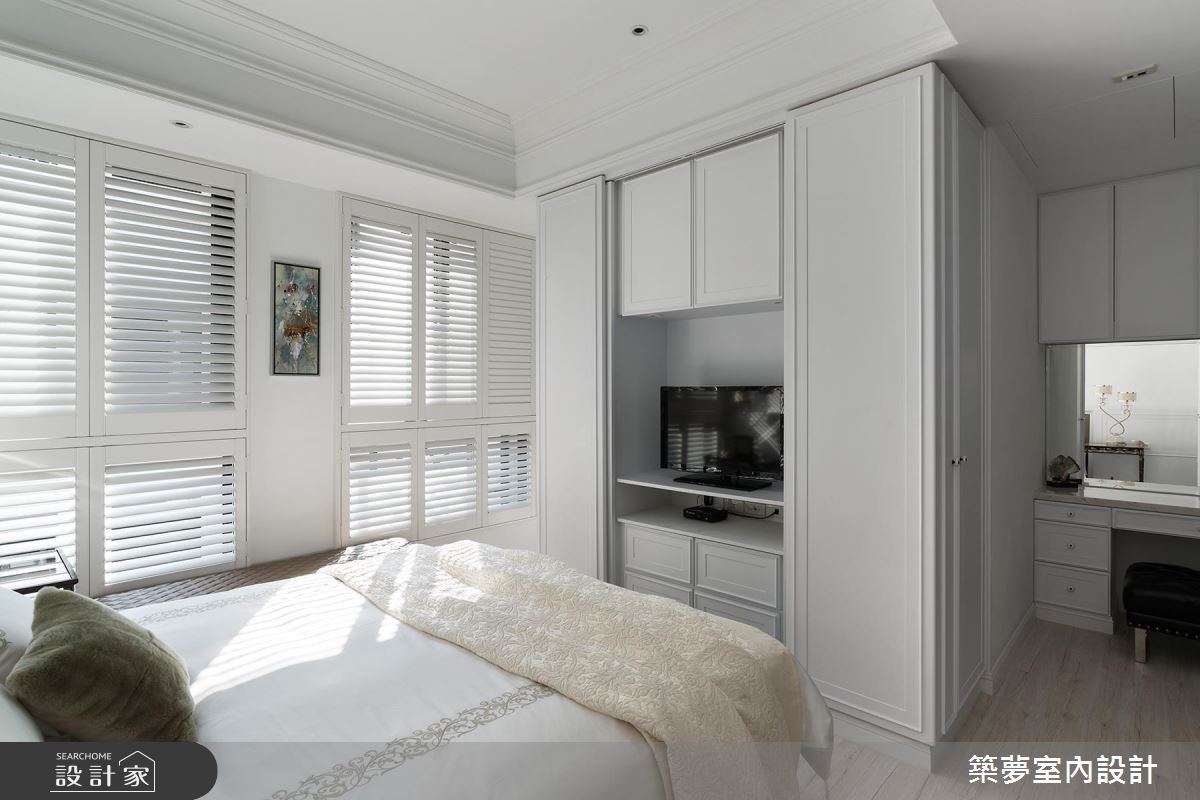 80坪新成屋(5年以下)＿新古典臥室案例圖片＿築夢室內設計＿築夢_10之13