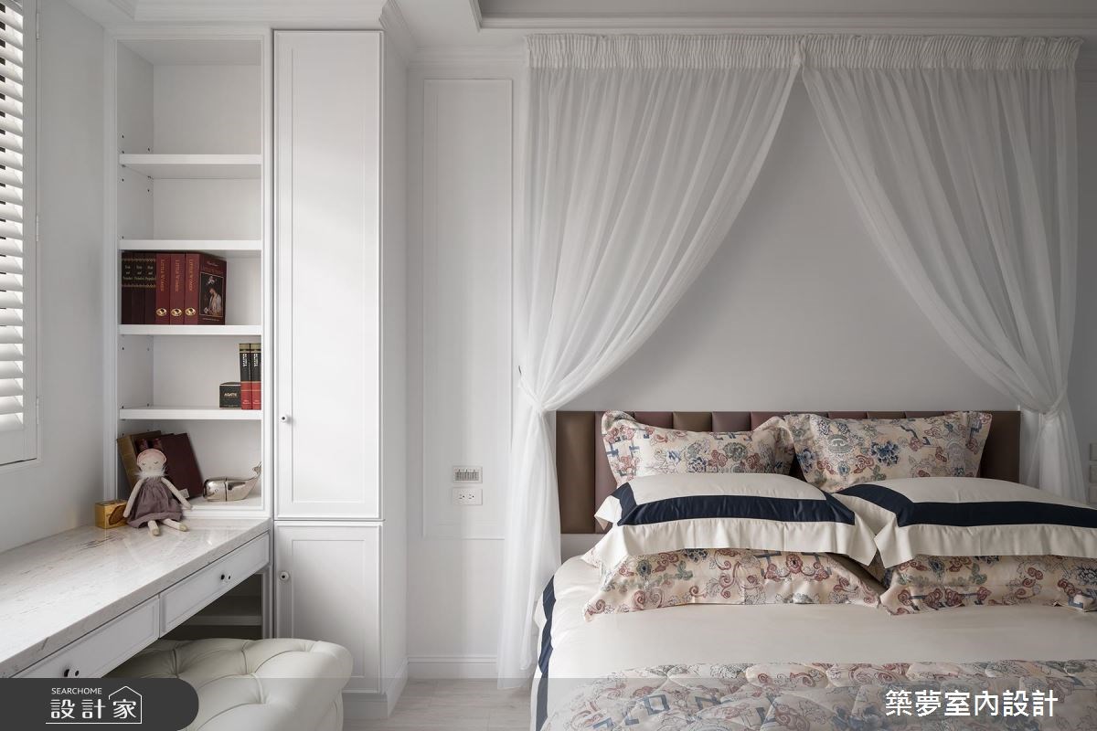 80坪新成屋(5年以下)＿新古典臥室案例圖片＿築夢室內設計＿築夢_10之16