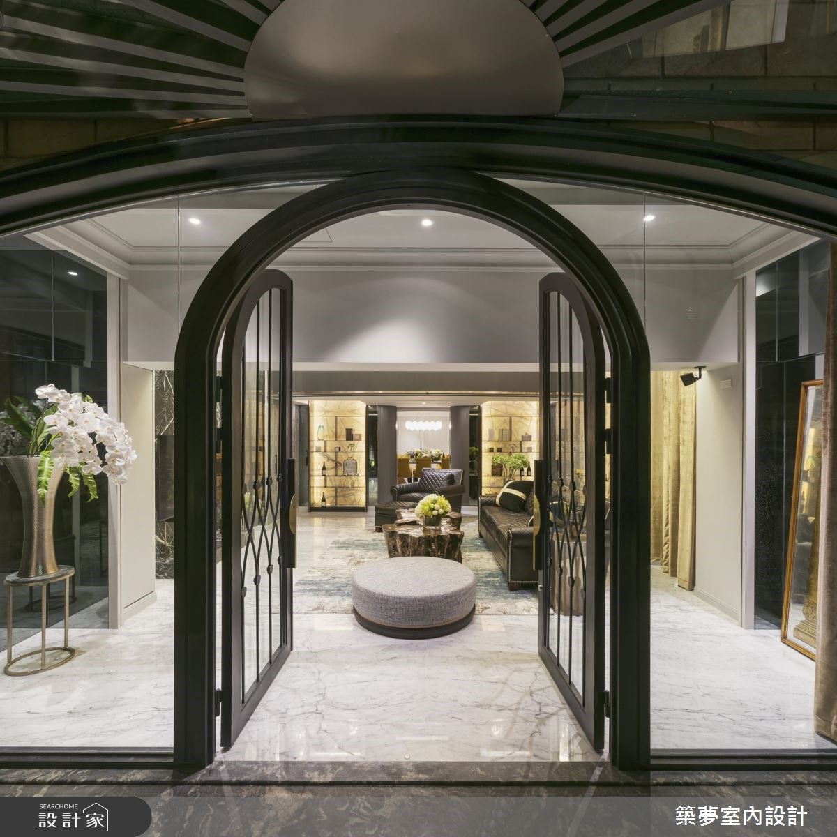 160坪老屋(16~30年)＿新古典玄關案例圖片＿築夢室內設計＿築夢_11之24