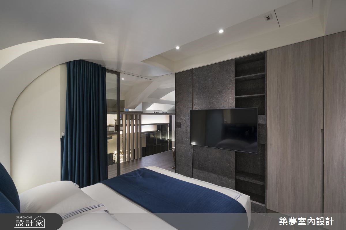 70坪新成屋(5年以下)＿新古典臥室案例圖片＿築夢室內設計＿築夢_12之22