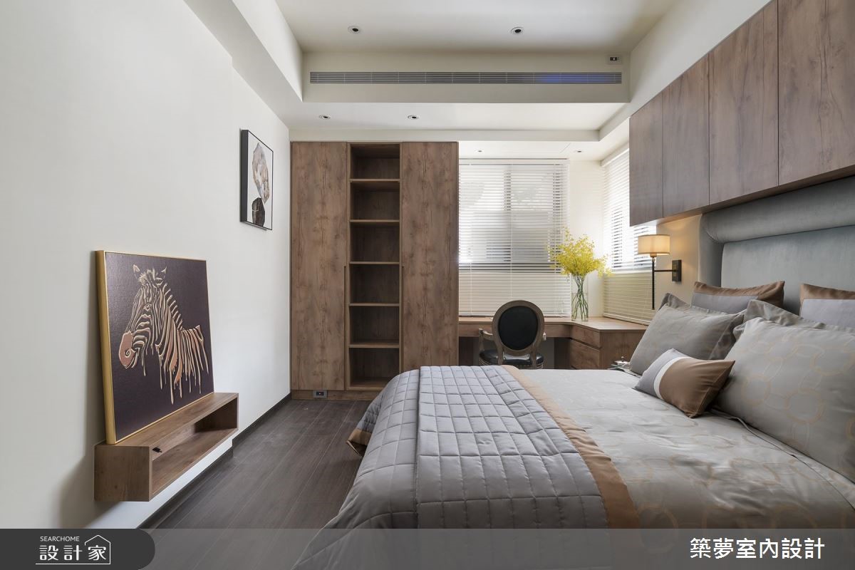 70坪新成屋(5年以下)＿新古典臥室案例圖片＿築夢室內設計＿築夢_12之15