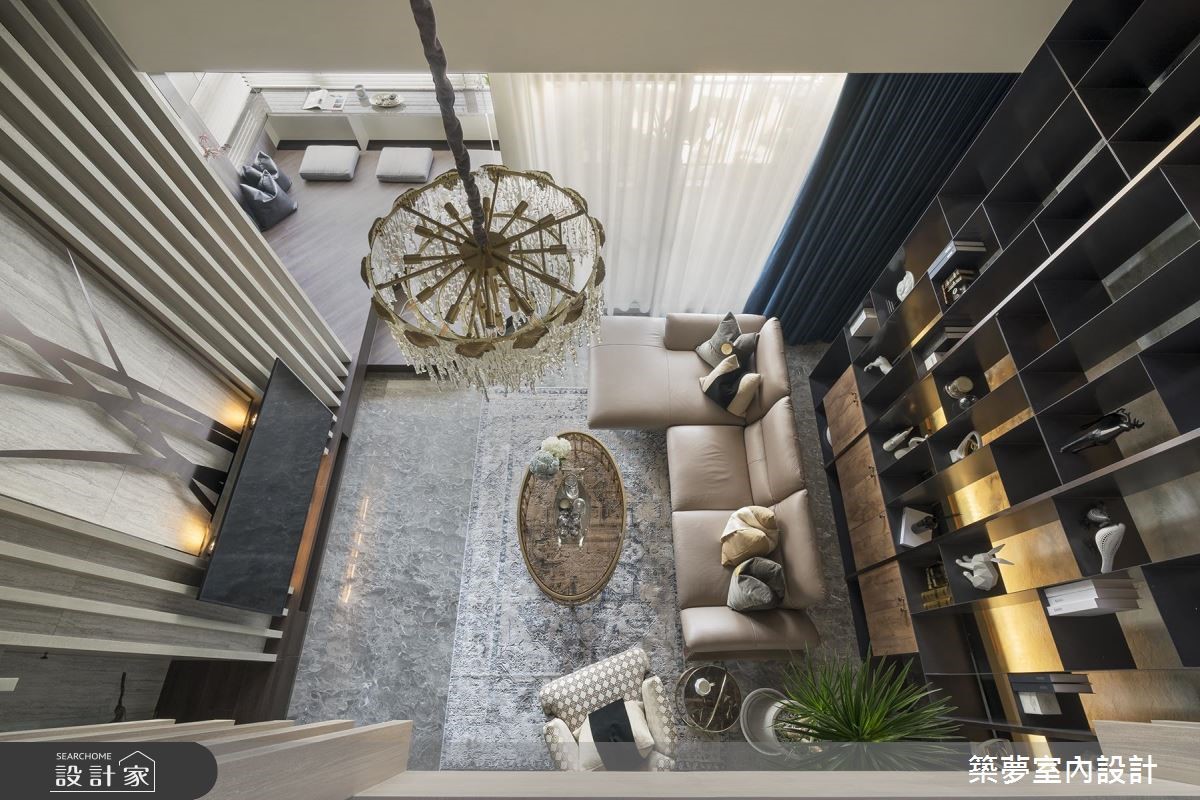 70坪新成屋(5年以下)＿新古典客廳案例圖片＿築夢室內設計＿築夢_12之8