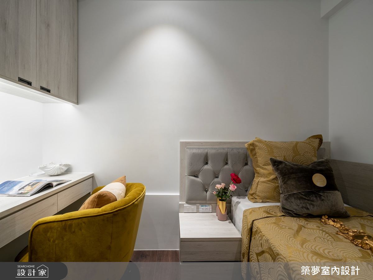 70坪新成屋(5年以下)＿新古典臥室案例圖片＿築夢室內設計＿築夢_15之17