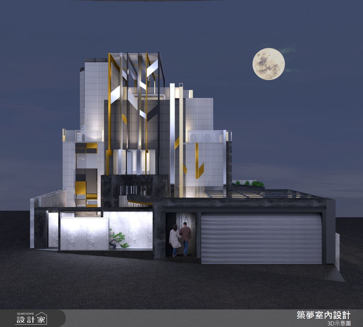 200坪中古屋(5~15年)＿奢華風案例圖片＿築夢室內設計＿築夢_17之10