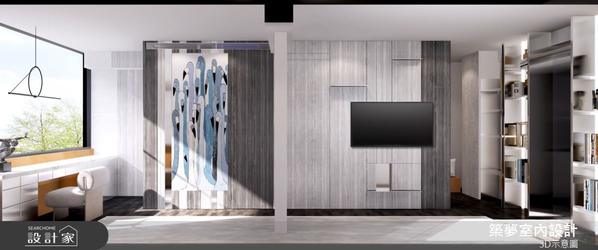 200坪中古屋(5~15年)＿奢華風臥室案例圖片＿築夢室內設計＿築夢_17之8