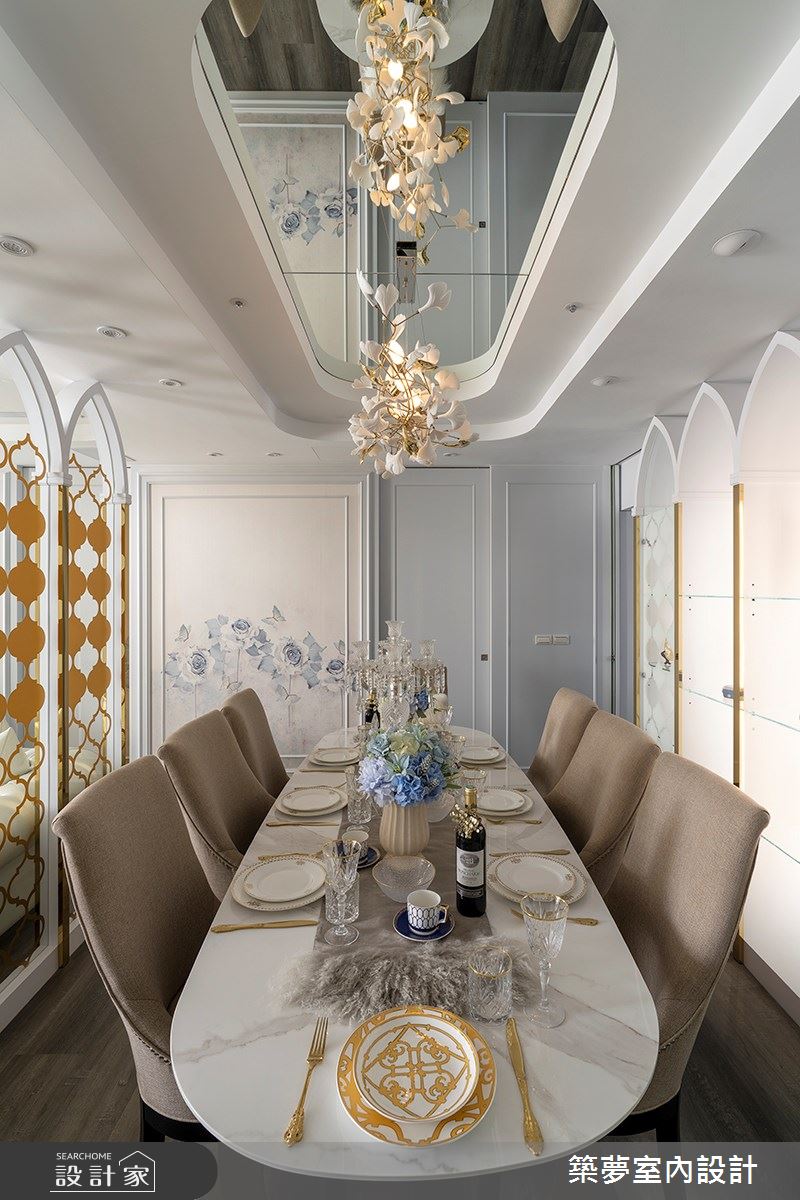 60坪老屋(31~40年)＿奢華風餐廳案例圖片＿築夢室內設計＿築夢_18之7