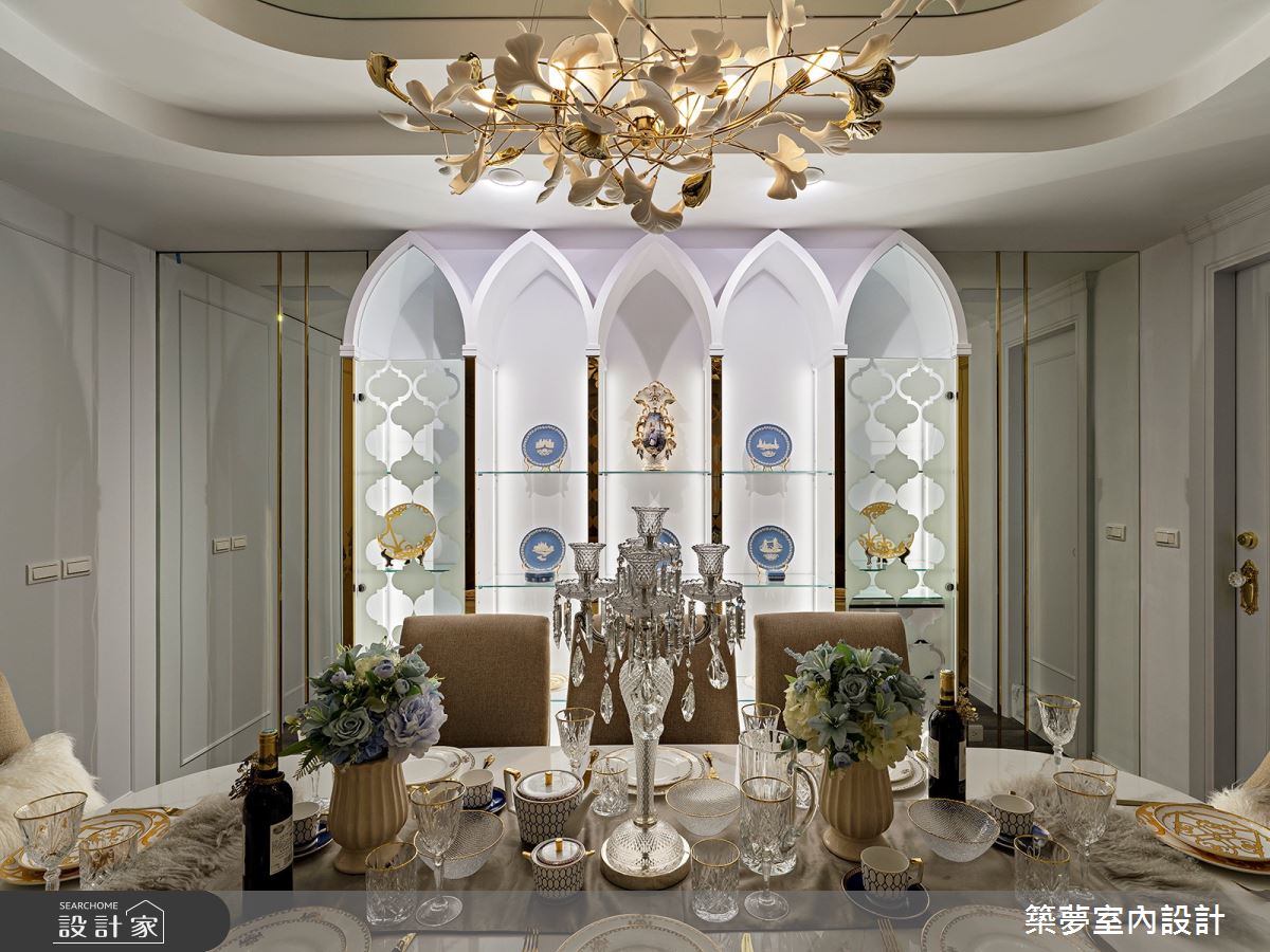 60坪老屋(31~40年)＿奢華風餐廳案例圖片＿築夢室內設計＿築夢_18之15