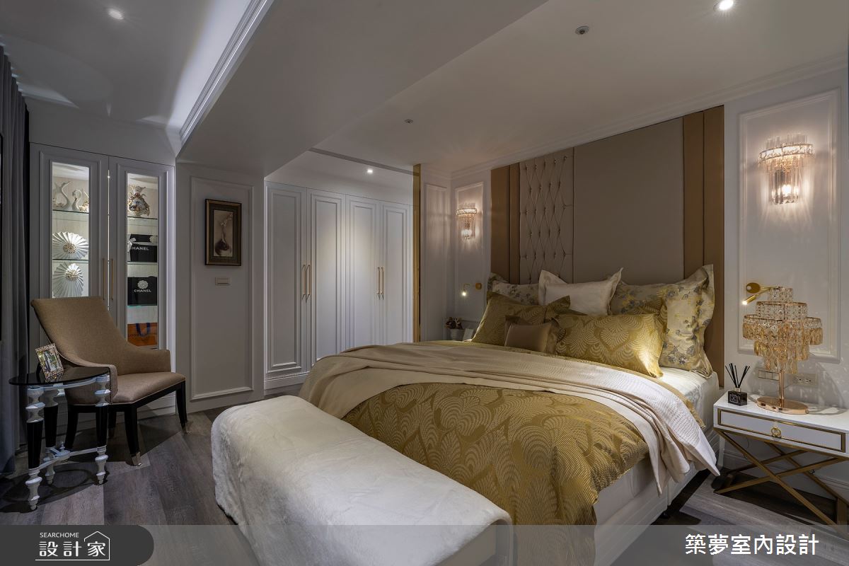 60坪老屋(31~40年)＿奢華風臥室案例圖片＿築夢室內設計＿築夢_18之22