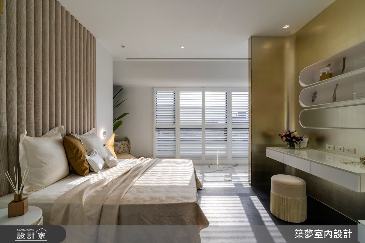 80坪新成屋(5年以下)＿奢華風臥室案例圖片＿築夢室內設計＿築夢_19之15