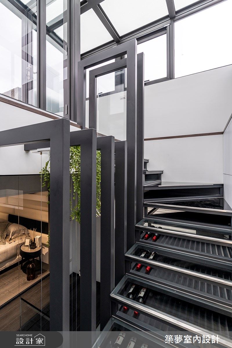 90坪老屋(50年以上)＿現代風樓梯案例圖片＿築夢室內設計＿築夢_20之21