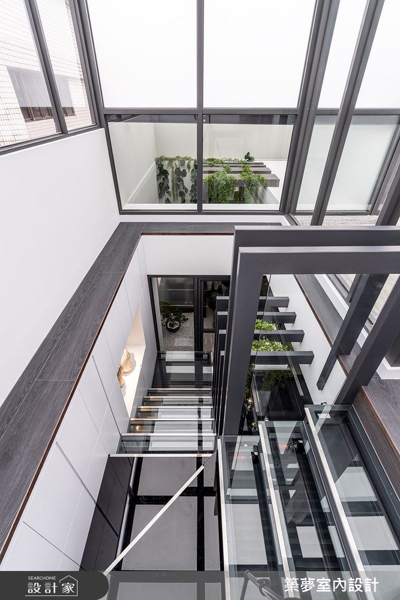 90坪老屋(50年以上)＿現代風樓梯案例圖片＿築夢室內設計＿築夢_20之23