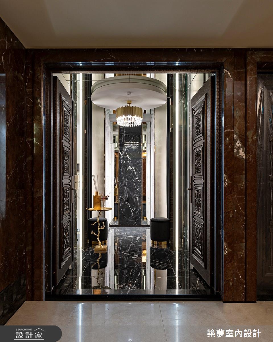 300坪新成屋(5年以下)＿奢華風玄關案例圖片＿築夢室內設計＿築夢_22之1