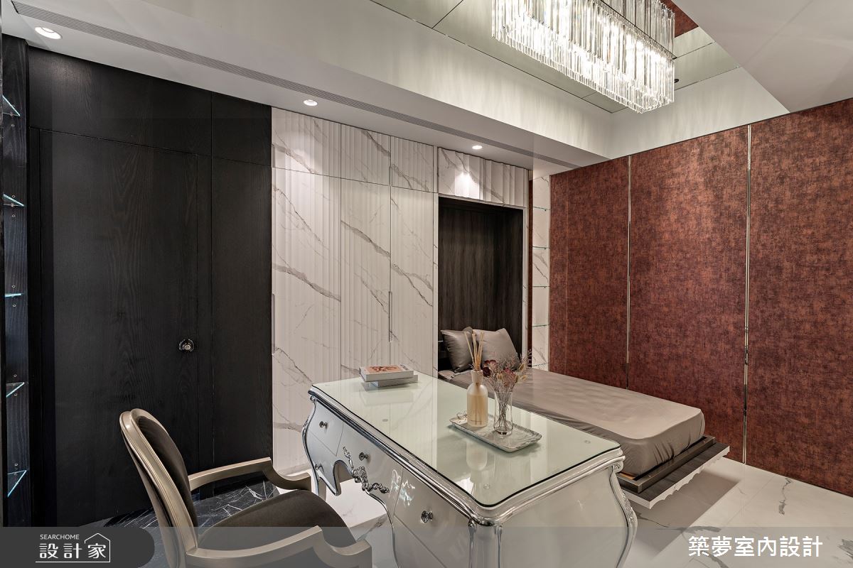 300坪新成屋(5年以下)＿奢華風書房案例圖片＿築夢室內設計＿築夢_22之7