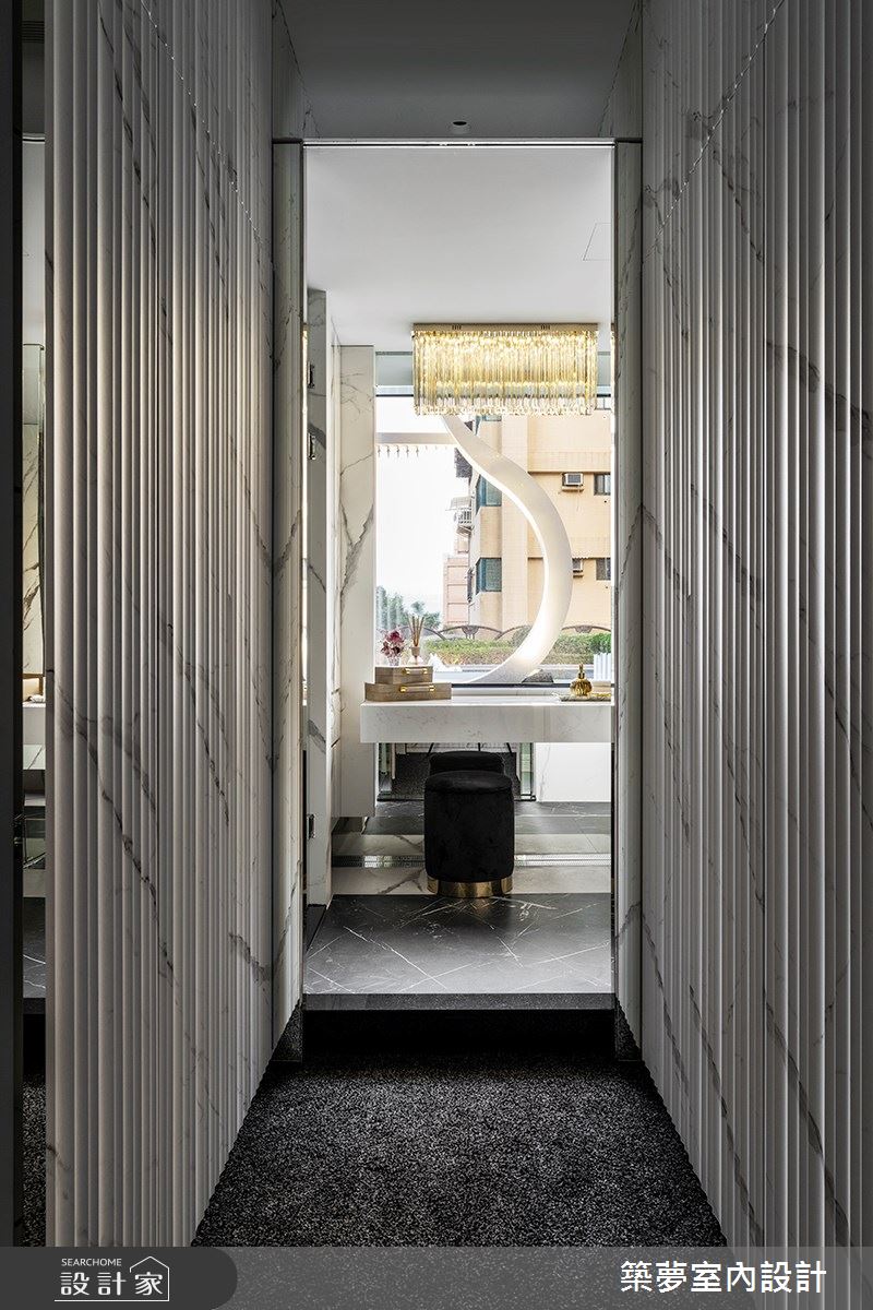 300坪新成屋(5年以下)＿奢華風走廊案例圖片＿築夢室內設計＿築夢_22之14
