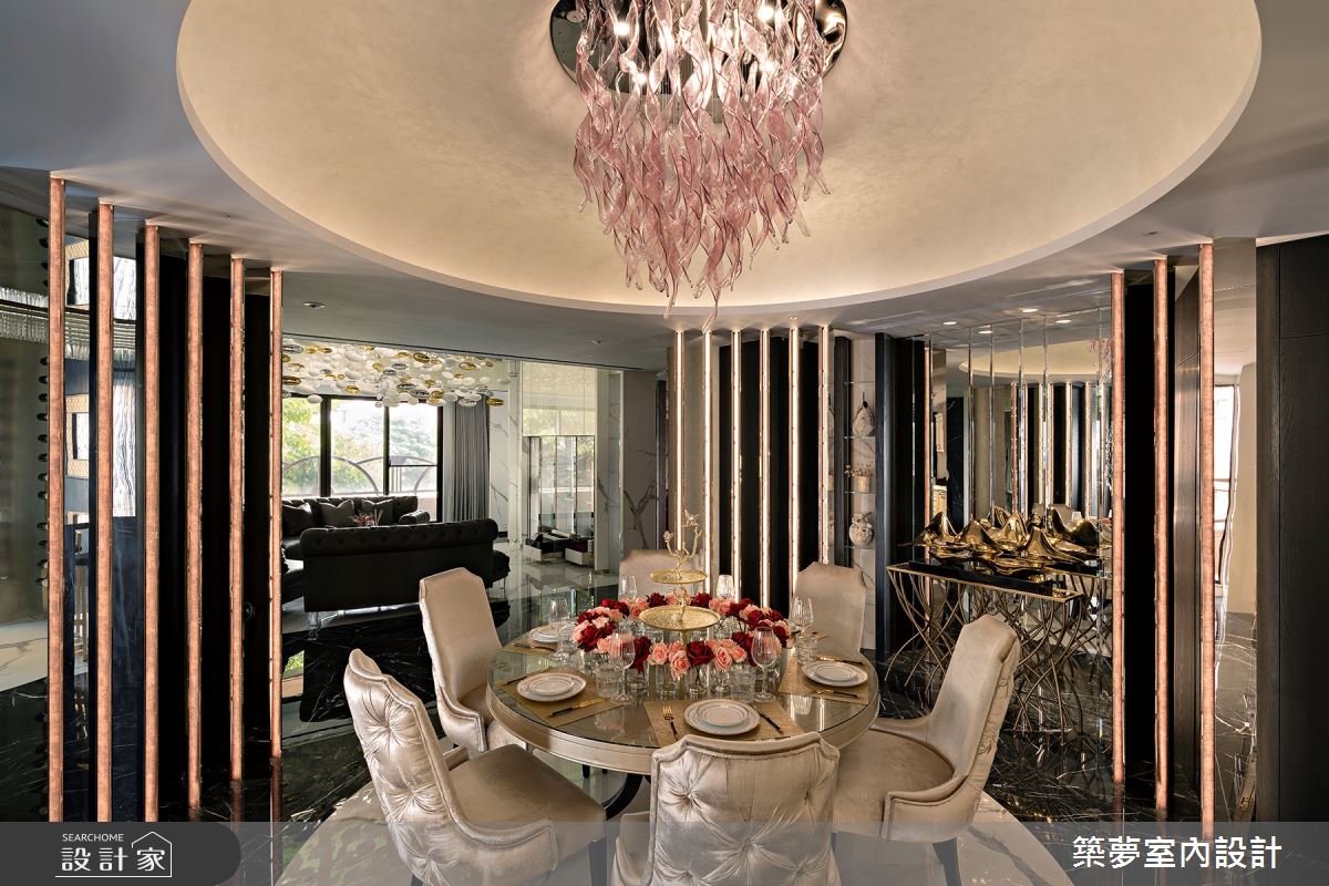 300坪新成屋(5年以下)＿奢華風餐廳案例圖片＿築夢室內設計＿築夢_22之21