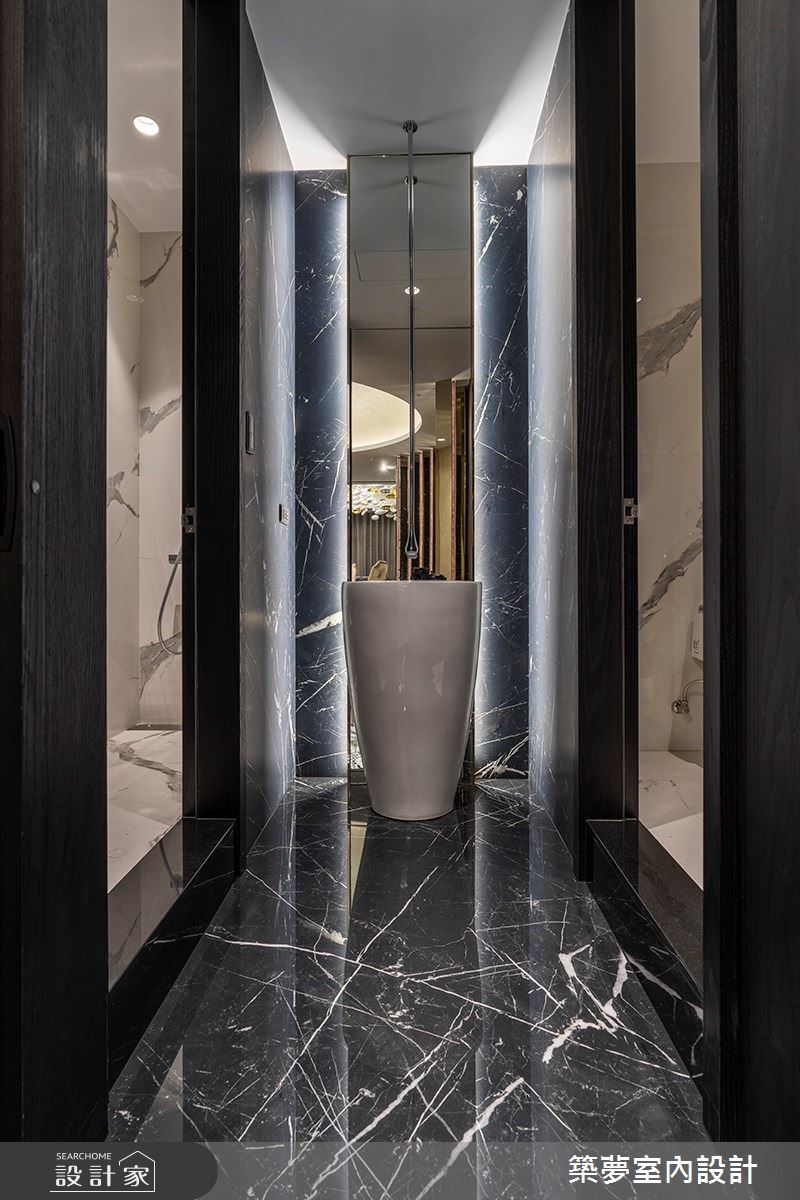 300坪新成屋(5年以下)＿奢華風走廊案例圖片＿築夢室內設計＿築夢_22之24