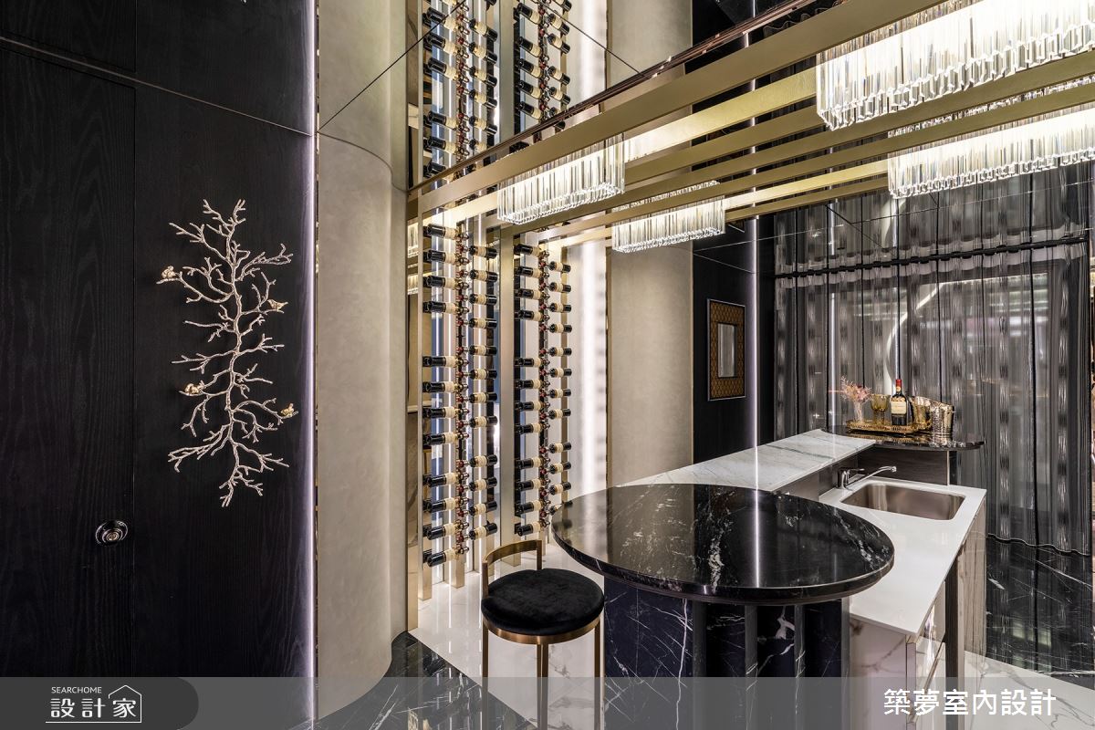 300坪新成屋(5年以下)＿奢華風吧檯案例圖片＿築夢室內設計＿築夢_22之28