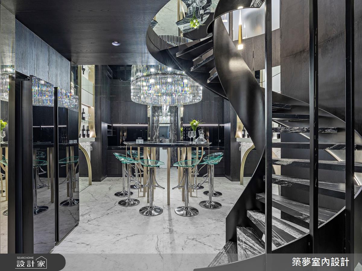 100坪老屋(50年以上)＿人文禪風餐廳吧檯樓梯案例圖片＿築夢室內設計＿築夢_23之5
