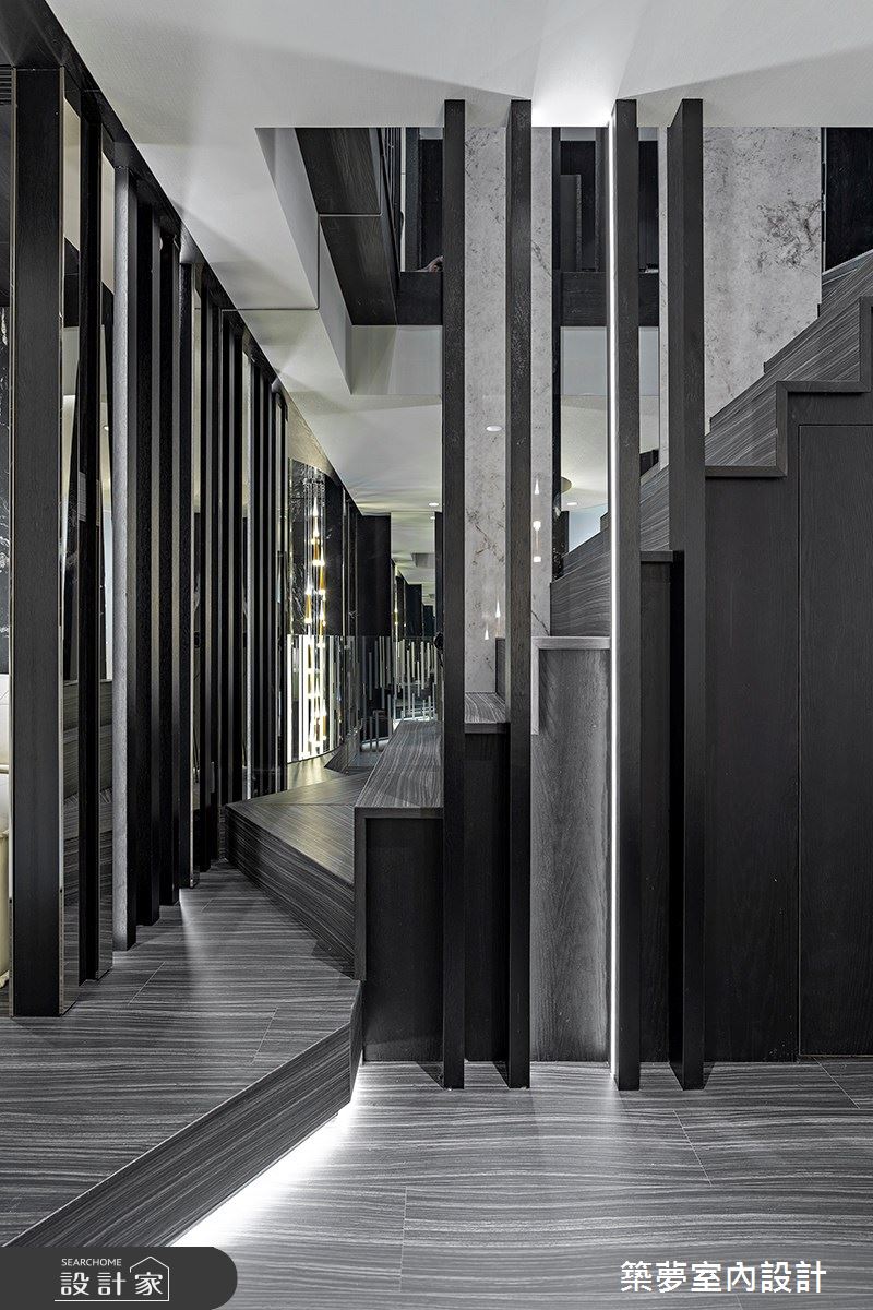 100坪老屋(50年以上)＿人文禪風樓梯案例圖片＿築夢室內設計＿築夢_23之25