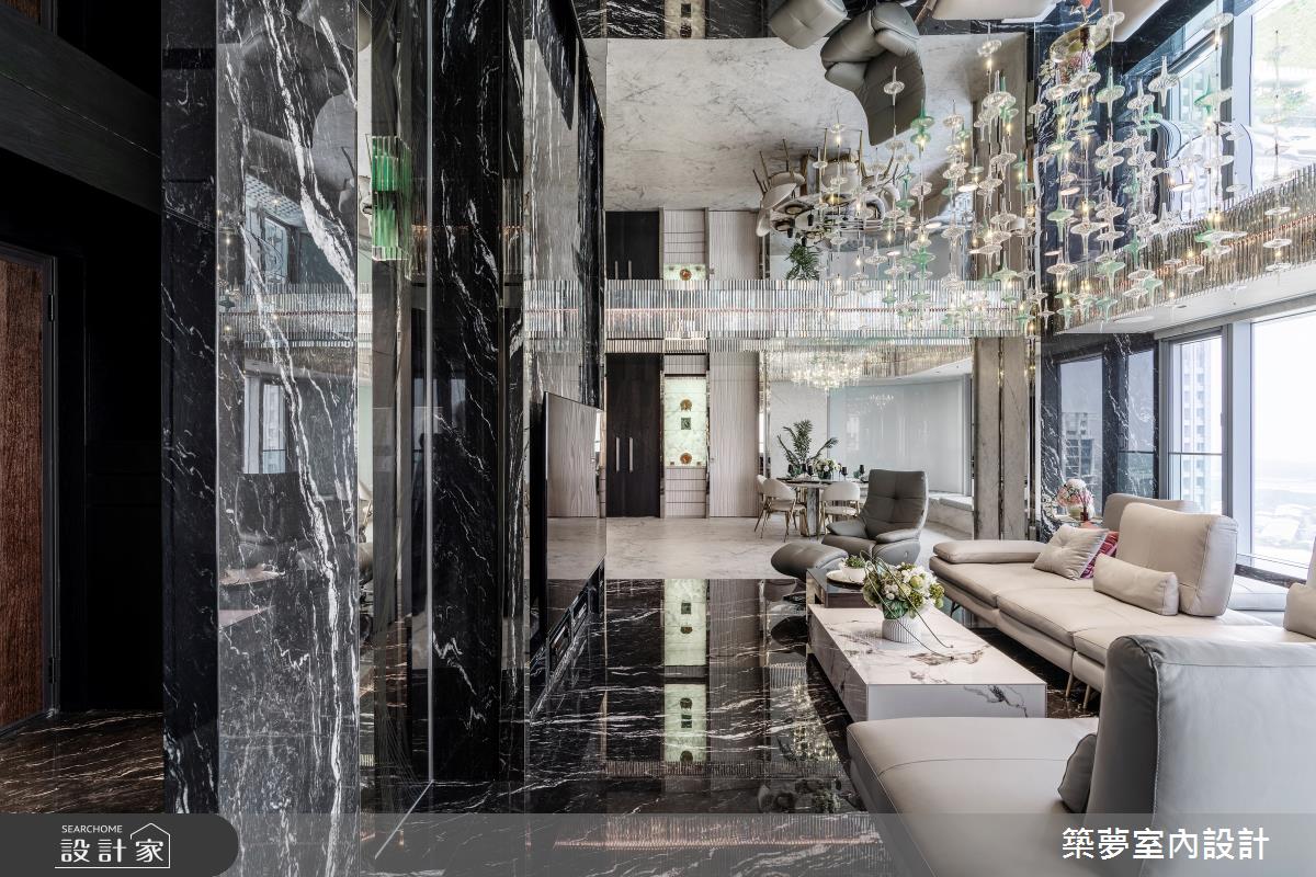 125坪毛胚屋＿奢華風客廳餐廳案例圖片＿築夢室內設計＿築夢_24之4