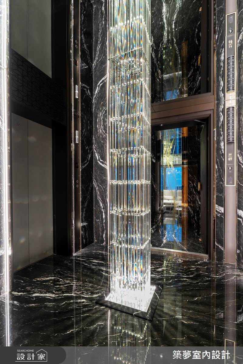 125坪毛胚屋＿奢華風玄關案例圖片＿築夢室內設計＿築夢_24之27