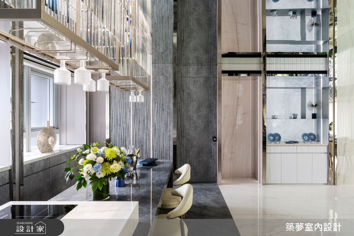 125坪新成屋(5年以下)＿奢華風吧檯中島案例圖片＿築夢室內設計＿築夢_25之15