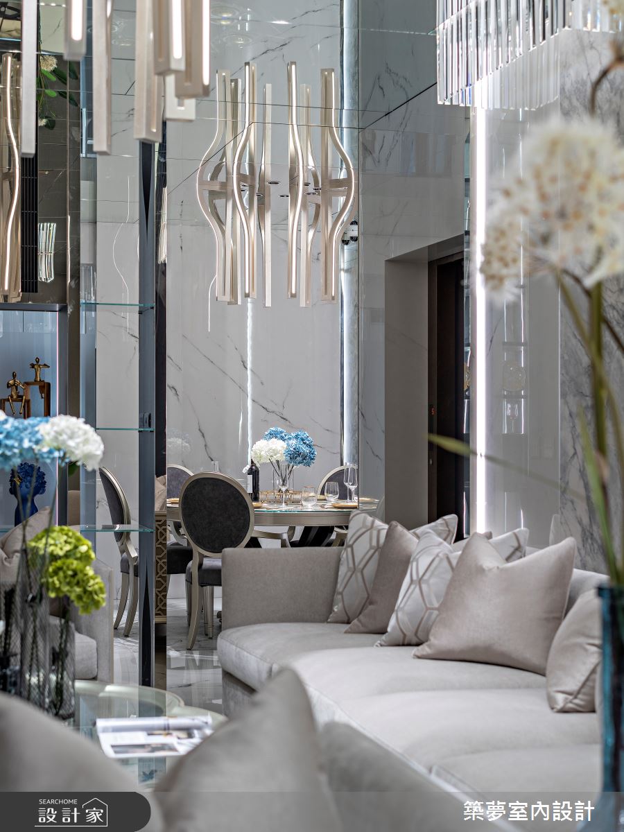 160坪新成屋(5年以下)＿奢華風客廳案例圖片＿築夢室內設計＿築夢_27之7