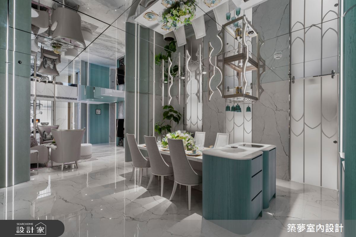 80坪老屋(16~30年)＿奢華風餐廳案例圖片＿築夢室內設計＿築夢_28之10