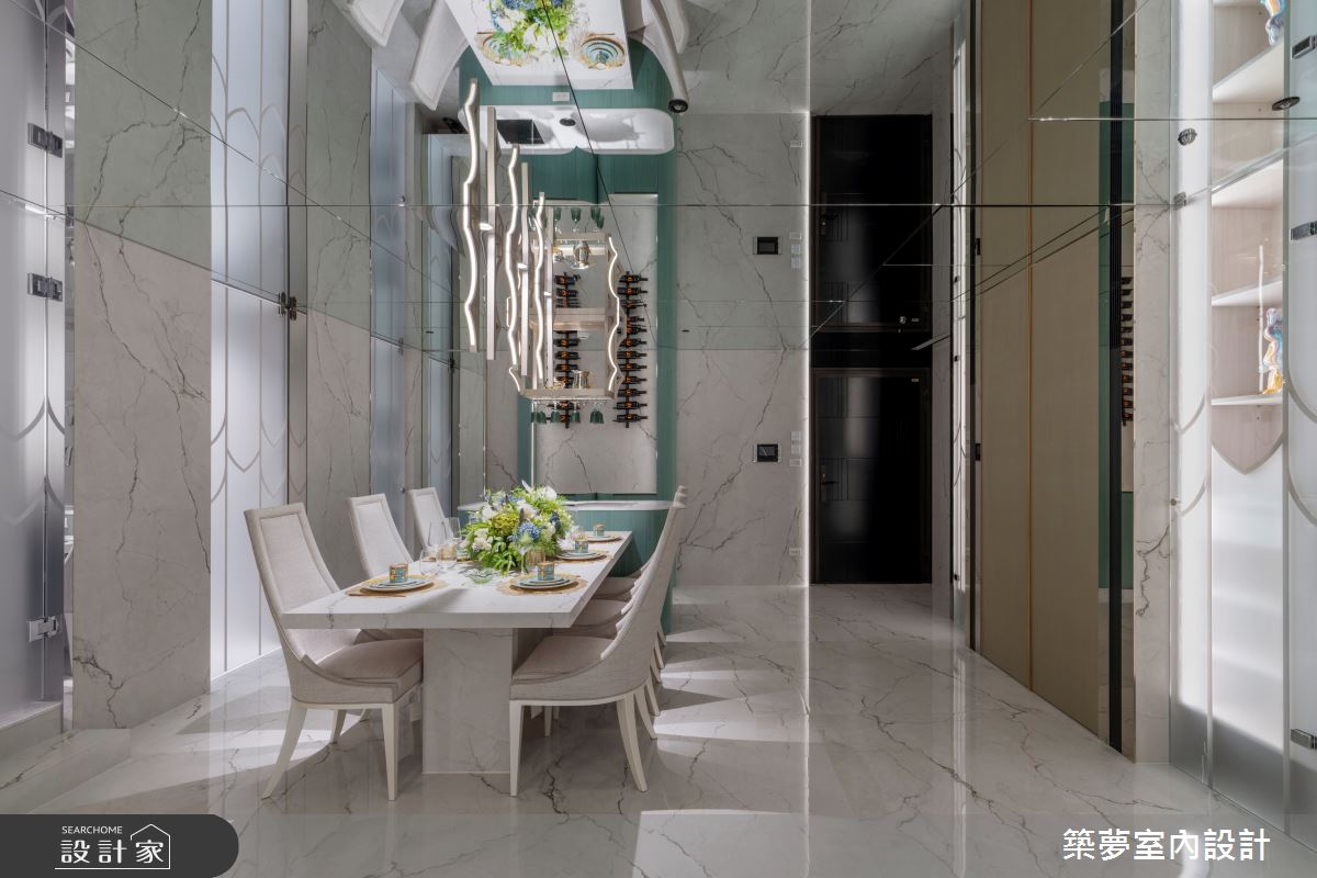 80坪老屋(16~30年)＿奢華風餐廳案例圖片＿築夢室內設計＿築夢_28之12