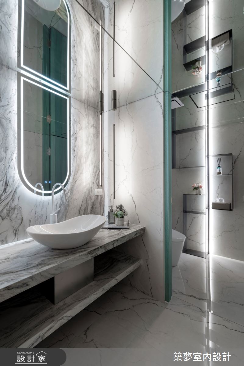 80坪老屋(16~30年)＿奢華風浴室案例圖片＿築夢室內設計＿築夢_28之13