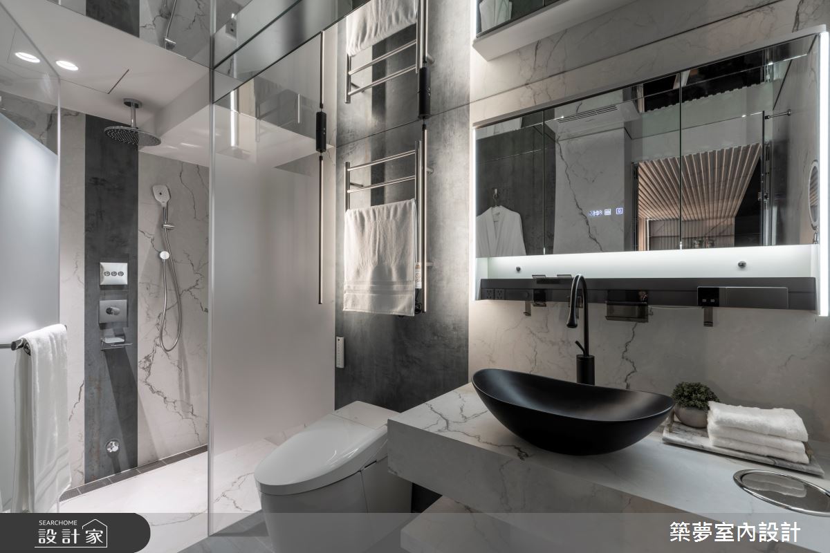 80坪老屋(16~30年)＿奢華風浴室案例圖片＿築夢室內設計＿築夢_28之27