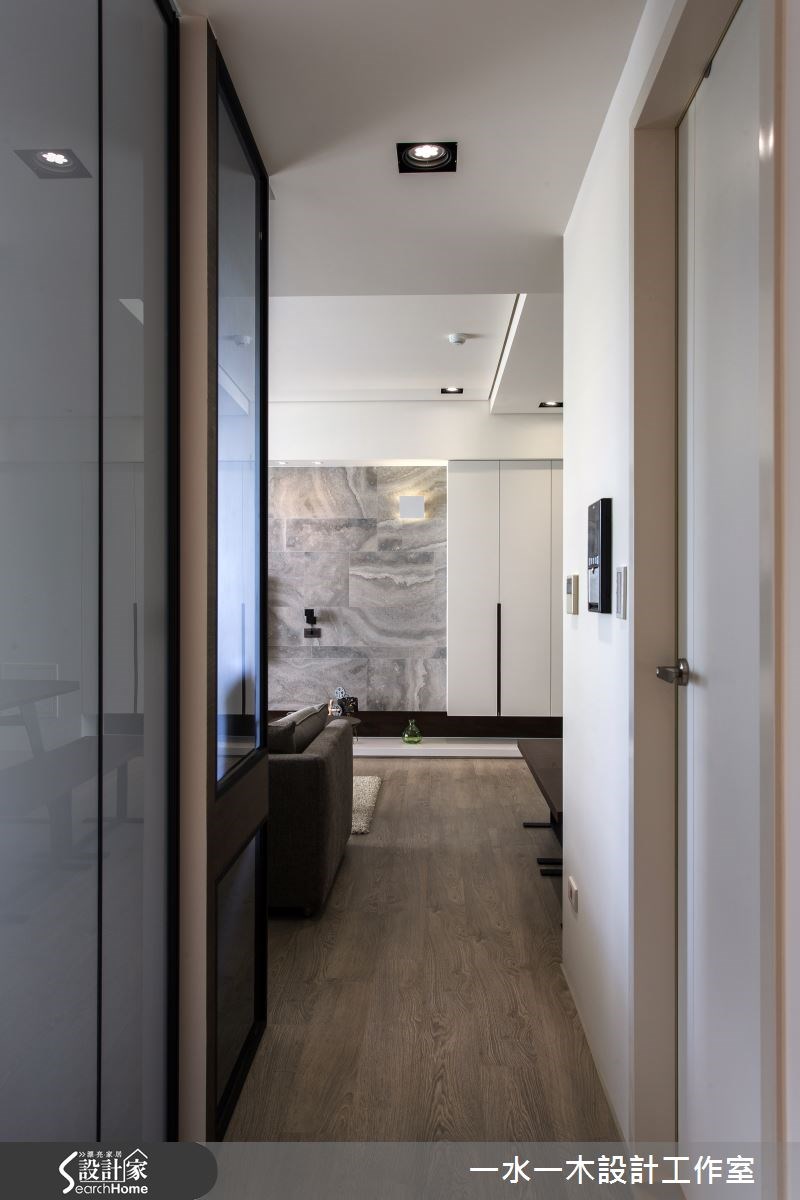 28坪新成屋(5年以下)＿簡約風走廊案例圖片＿一水一木設計工作室＿一水一木_02之12